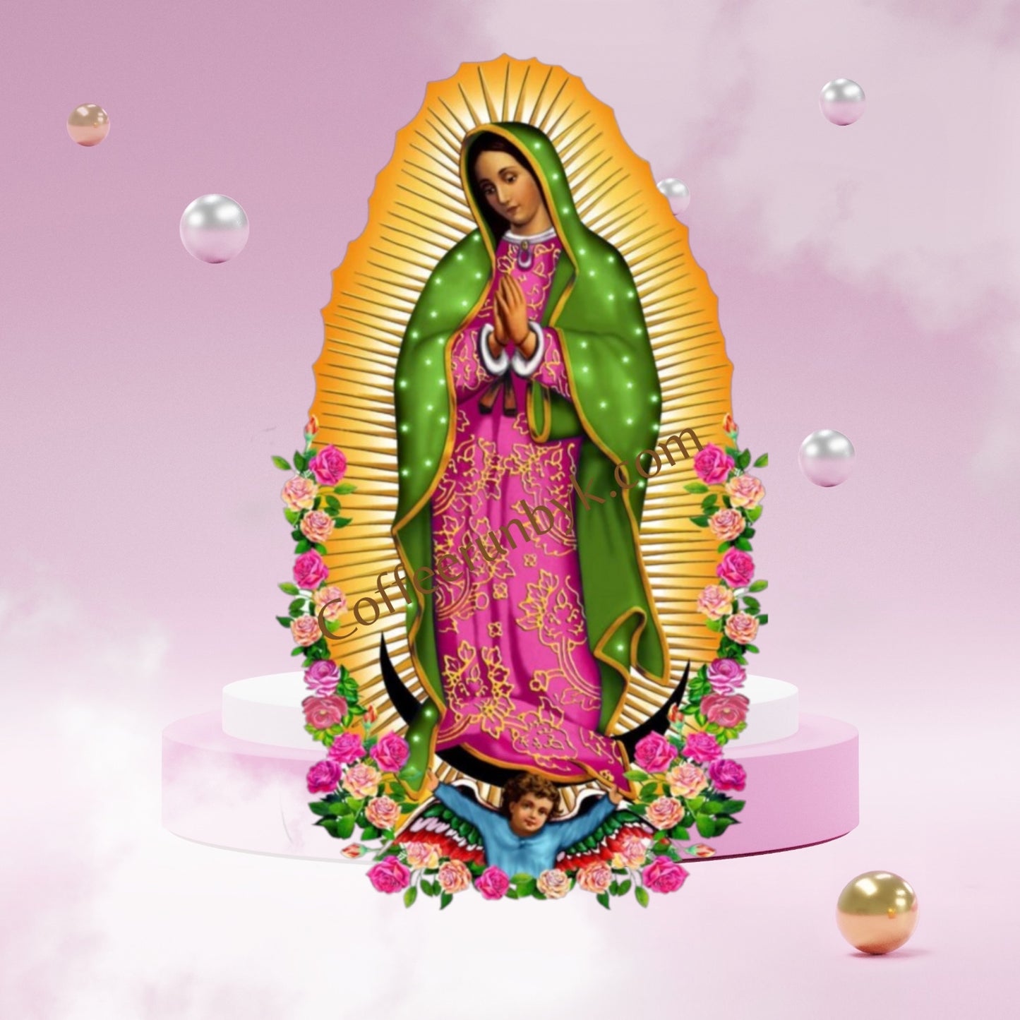 Virgen de Guadalupe Decal UV DTF