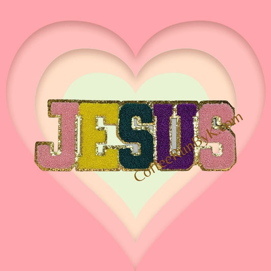 Jesus Chenille Patch