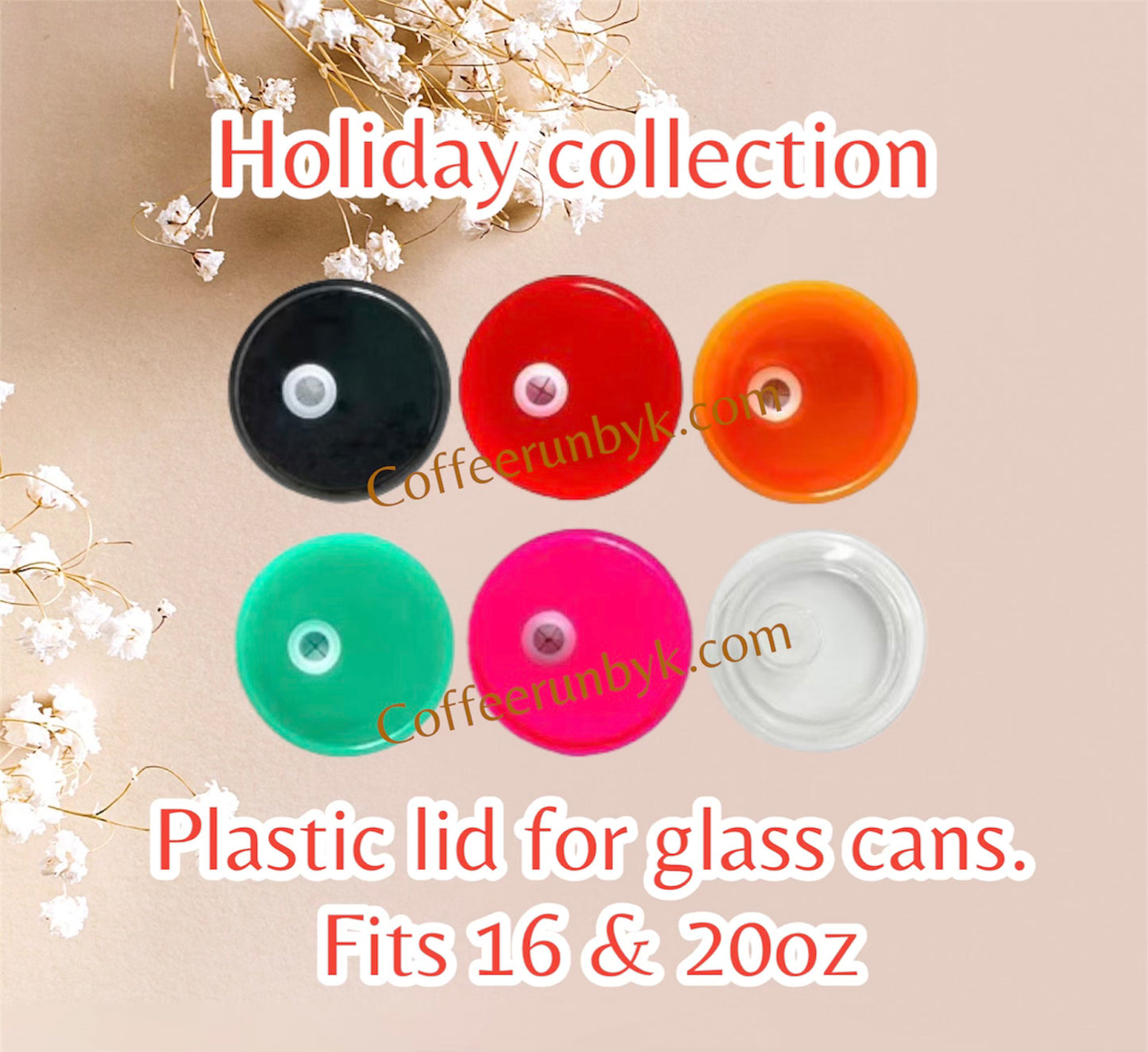 Plastic Lids Holiday