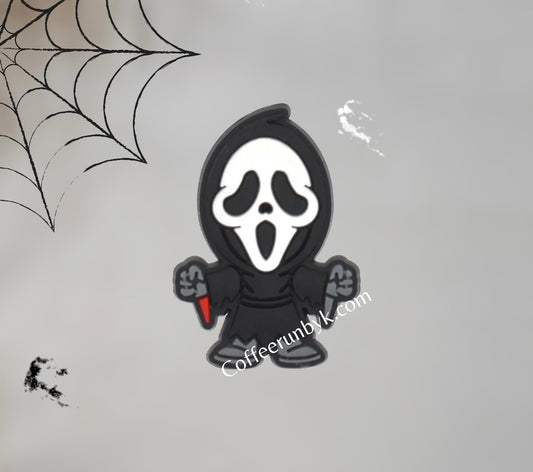Baby Ghostface straw topper