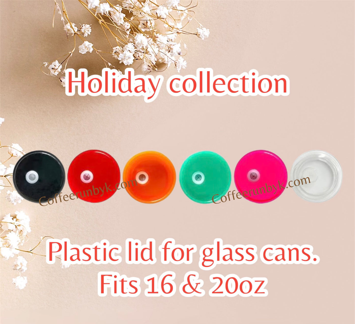 Plastic Lids Holiday