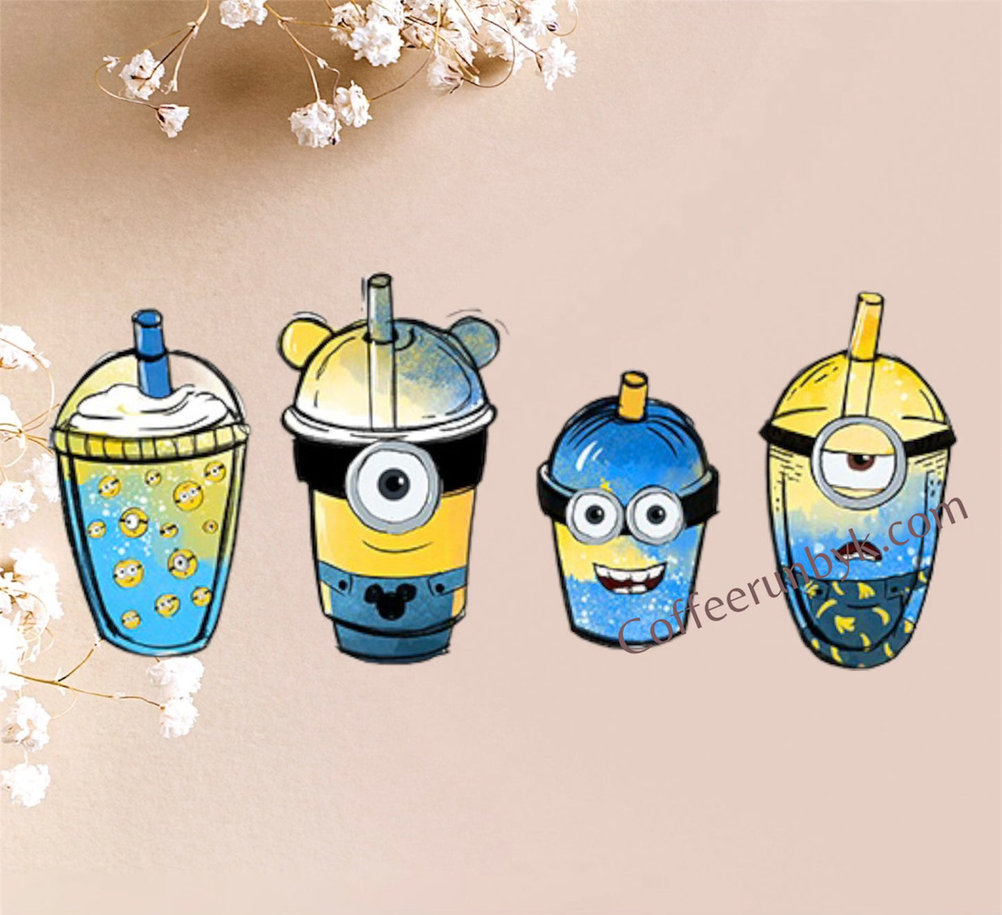 Minions UV DTF ALL CLEAR